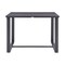 Armen Living Argiope Outdoor Patio Bar Height Dining Table in Aluminum 840254332980 - alternate 1
